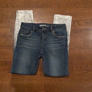 DKNY Hipster! Jeans with silver ombré! Love it!